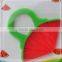China Supplier Soft Fruit Shape Silicone Teether for Baby Gums Massage