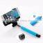 New product design Silicone selfie stick with bluetooth shutter button