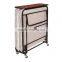 Hot Sale Metal Single Bed Trundle Folding Bed with Wooden Slats