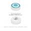 Intelligent mini wireless strobe light siren with low voltage SMS alert function and Self-check,blue color indoor siren