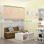 Modern style hidden wall bunk bed couch murphy bed