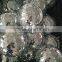 Christmas hanging rotating disco yellow mirror plastic ball mirror ball 12 inch