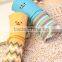 Korea style smile face roll up school pencil bag/pencil case with rope