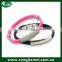 Hot Selling Business Gift Silicone Bracelet With Metal Clasp