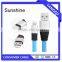 micro usb flexible 5 5S 5C 6 6S 6Plus rohs ce TUV UL certificate cable