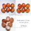 100.10 Ct Orange Star Sapphire 6 Rays Lab Created Stone