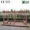 Cheap Waterproof WPC Pergola Anti UV Wood Plastic Composite Boards Pergola For Outdoor Garden