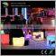 Portable garden decoration LED Cube Chair/LED Cube Furniture/Outdoor furniture