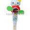 hot selling candy cartoon fan with light / summer toys / fan toys animal electric fan 12pcs