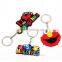 Cute PVC Key Holder Chain Keyring Customized Phone Keychain