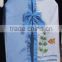 available blue color for boy baby diaper stacker nappy stacker nappy bag soft cotton handmade embroidery diaper bag