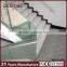 decorative stainless steel outdoor glass handrails