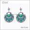 Wholesale Jewelry Fashion Designs Ladies/Women's Ethnic Bohemian Resin Cotton Woven Piercing Earrings Dangle Earrings