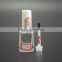 13ml clear square nail polish glass bottle manufacturer