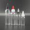 60ml e liquid PET bottle with twist off cap e cig pet dropper bottle with paper box packaging