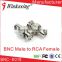 Wholesale Durable Male BNC to Female RCA Connector