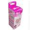 Art card box, foldable box with lips