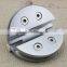 China EC Hardware Zinc alloy sauna glass hinge