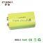 hot selling!! 9v ni mh battery 9v 120mah ni mh battery with battery charger for flashlight