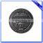 Zinc alloy promotional custom antique silver coin