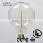 incandescent ball light bulb g125 100w edison filament bulb ul ce approved