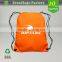 Wholesale 210D Polyester Promotional gym bag drawstring