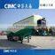 CIMC 50cbm lime powder tank truck trailer / Bulk cement tank truck semi trailer