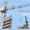 Inner Climbing Luffing Cranes Luffing Tower Crane for Houses Building in China