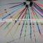 fashion rainbow color hair extension colorful hair colored hair extension