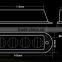 E-MARK LED Strobe Lightheads /LED Security Emergency Flash Strobe light /Dash light /Grille light(SR-LS-LD-4),1W LED,ECE MARK,E9