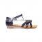 CX049 women classic braided wedge sandals