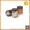 small round candle paper packaging box