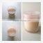 wholesale glass white plain candles