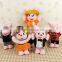 Duracell Customize 4" Plush Bunny Rabbit Toy With 5 Styles 100% organic cotton