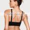 Custom Workout Women Yoga Sports Bra With Mesh Fabric