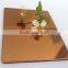 Tan Mirror design Aluminum Composite Panel for bathroom washroom from China
