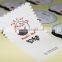 Custom waterproof transparent self adhesive sticker label, die cut sticker, clear vinyl sticker