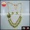 Fashion New Trend Acrylic Necklace and Earring Jewelry set