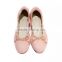 Foldable shoes made in china women ballet shoes classic ballerina shoes