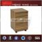 Good quality eco-friendly europe style pedestal,3 drawers mobile cabinet with dual casters