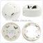 relay output and LED flash combined heat and smoke detector