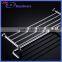 Brass material hotel style wall mounted toilet towel rack