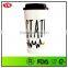 16oz insulated double wall bpa free plastic thermo mug