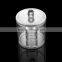 Cylinder Transparent Plastic Lipstick Makeup Brush Tools Storage Box Case Cosmetic Organizer