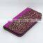 universal TPU/PC back cover detachable wallet leather case for iphone 5 6 7 se 5c