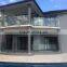 Safety Glass Fence Design By Stainless Steel Spigots With Tempered Glass Sheet Combination/Frameless Glass Railing