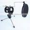 Microphone Shock Mount with Pop Filter, MIC Anti Vibration Suspension Metal Microphone Shock Mount Holder Clip with Pop Shield