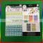 customed paper/gold stickers in book for students