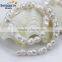 10mm white peanut special irregular baroque natural cultured pearl strand