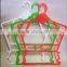 E Colorful Plastic Bulk Clothes Hangers